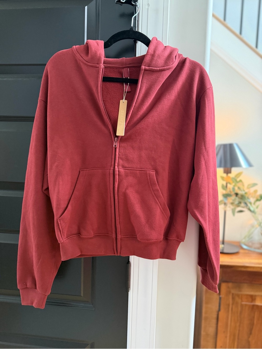 SKIMS zip up hoodie